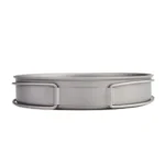 TOAKS Titanium Pan Outdoor Cookware Set With Folding Handle Ultralight Portable Titanium Pan