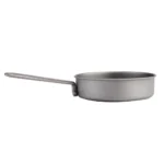TOAKS Titanium Pan Outdoor Cookware Set With Folding Handle Ultralight Portable Titanium Pan – side view
