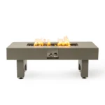 42_inch Iron Fire Pit Table – top view