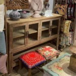 INNOVA Natural Durable Eco-Friendly Artistic Wooden Storage Buffet Sideboards Cabinets Furniture for Dining Room - Image 6