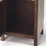 HMS 18" Extendable Brown Traditional Accent Cabinet Classic Antique Sideboard for Living Room As a Wine Storage Furniture - Image 6