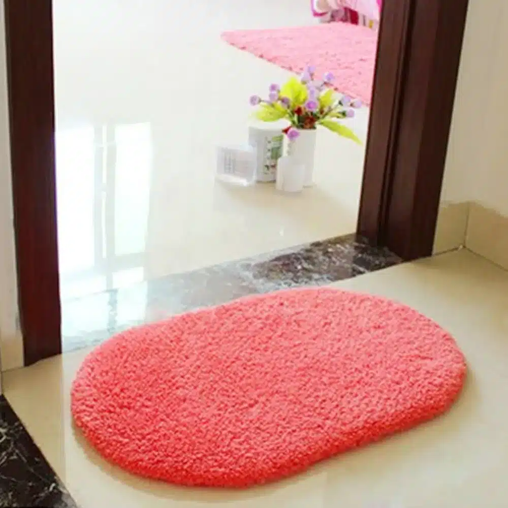 Free Shipping 40X60CM Top Sale Bathroom carpet Bath Mat Super Magic Slip-Resistant Pad Room Oval Carpet Floor Mats