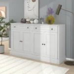 FCJ Kitchen Sideboard Storage Buffet Cupboard Wood Dining Room Furniture for Living Room Use General Home Furniture - Image 2