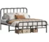 Goldoma Full Size Metal Platform Bed Frame with Storage