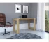 FCJ Aurora Wooden Gaming Desk Standing Computer Table with Metal Frame for Writing and Gaming