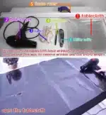 Waterproof Oilproof Round PVC Tablecloth able Cover Glass Soft Cloth Table Cover Home Kitchen Dining Room Placemat 1mm