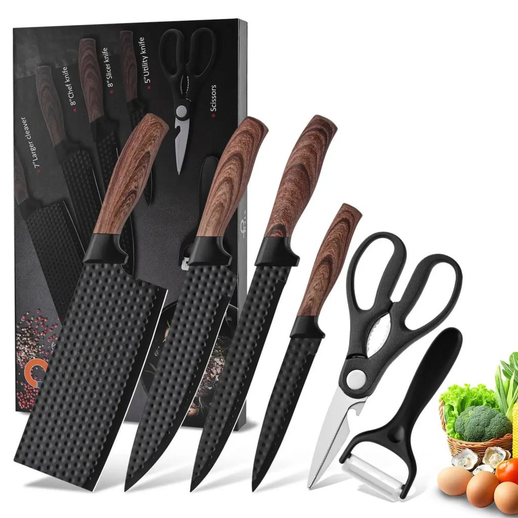 Factory Outlet Stainless Steel Japanese Kitchen Knife Set Butcher Fruit Paring Knife Set