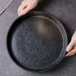 Creative Tableware Ceramic Round Bowl Soup Bowl Vegetable Bowl Rice Bowl Large Bowl Deep Dish Western Food Bowl Plate Soup