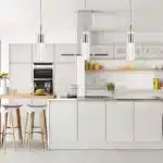 US Free Shipping Personalized Island Column Crystal Single Led Ceiling Hanging Nordic Bedside Hanging Pendant Light Modern