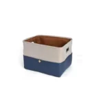 Foldable Storage Basket Organizer Toys Box Sundries Book Snack Desk Organizer Clothes Basket PU Laundry Hamper Home Decor