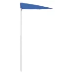 W2B VidaXL 9ft Garden Parasol Azure Blue 100% Polyester 3m Garden Umbrella with Steel Base for Courtyard 70.9 X 35.4 in