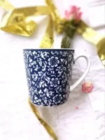 British ceramic Roland simple elegant romantic Mug European coffee tea cup office water cup underglaze color – styled in a
