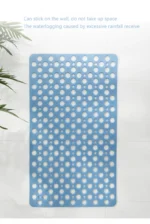 Shower Bath Mat Environmental Protection Tasteless TPE Toilet Household Bathtub Bathroom Hollow Hydrophobic Thicken AntiSlip