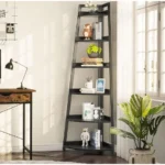 Scandinavian Style Wooden Corner Bookshelf FCJ Design for Home Office Living Room Bedroom School Hotel-Sixth Floor Access