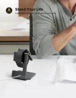 Lamicall WS02 Non-slip Smart Watch Stand Ergonomic Charging Dock Holder Watch Series 1-9 Ultra SE Nightstand Mode Desk