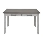 FCJ Bear Creek White Multi-Function Computer Desk Premium Table for Home or Office Use – side view