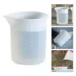 100ML Silicone Measuring Cup DIY Jewelry Making Tools Mixed Measure Accessories X6HE – side view