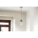 HMS Contemporary Silver Teardrop Pendant Light 4000K Warm White for Home Villa Restaurant Bar Easy Ceiling Installation