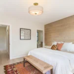US Free Shipping Semi Flush 2 Tier Fabric E26 Indoor Decorative Modern Nordic Design Pendant Light Ceiling Lamp for Living