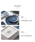 Relief Western Dinner Plates Set Dinnerware Ceramic Tray Steak Dish Dessert Noodle Bowl Cup Series For Home Hotel Use - Image 25