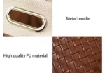 Foldable Storage Basket Organizer Toys Box Sundries Book Snack Desk Organizer Clothes Basket PU Laundry Hamper Home Decor
