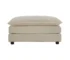 Goldoma Chenille Ottoman Footrest – Beige