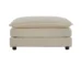 Goldoma Chenille Ottoman Footrest – Beige