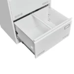 White Filing Cabinets Office Steel Vertical Files Cabinet 2 Drawer Metal Lateral File Cabinet with Lock – base detail
