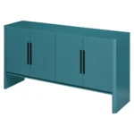 Retro Side Cabinet FCJ Large 4-Door Storage Sideboard - Image 4
