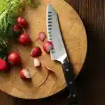 2pcs Stainless Steel Chef Knife Set Kitchen Shears Scissor Cutlery for Meat Cutting Sharp 3Cr13 Blade Custom Logo Slicing