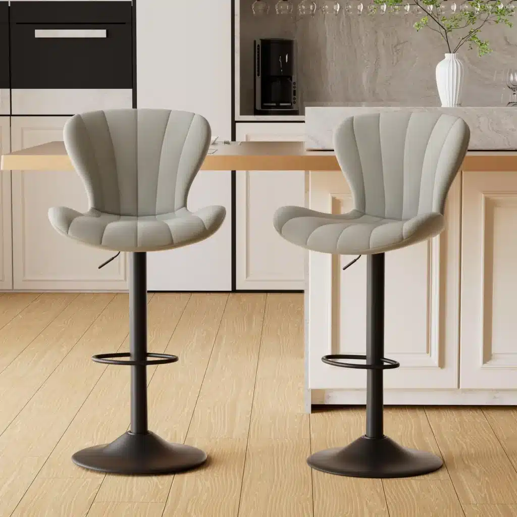 Quick-to-Assemble Luxury Bar Stool Stylish and Simple Design for High-End Gym Atmosphere