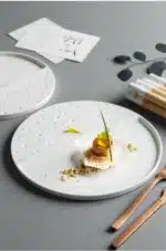 Creative Dishes Tableware Plates for Food Ceramics Tray for Decoration Dish Dinner Dinnerware Decorative Kitchen Dining Bar