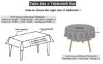 Nordic White Tablecloth Cotton Linen Map Rectangle Round Table Cloth Soft Cover Lace Tassel Outdoor Picnic Blanket for