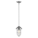 HMS Contemporary Silver Teardrop Pendant Light 4000K Warm White for Home Villa Restaurant Bar Easy Ceiling Installation