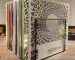 E8BA Metal LP Record Rack Exhibit Stand Book Magzine Holder Record Collection Storage Shelf Stand Office Desk Organizer Decor