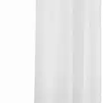 HMS Luxury White Linen Waffle Weave Shower Curtain Modern Design Waterproof for Bathroom Use – styled in a modern Living
