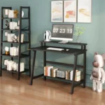 YQ FOREVER Computer Desks With Shelf Storage Office Desks Writing Desk PC Table Home Office Furniture – styled in a modern