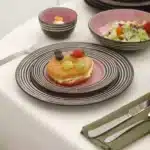 Wholesale Cheap Price Embossed Antique Design China Ceramic Dinnerware Sets Stoneware Dinner Plate Dishes Set – styled in a