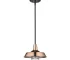 HMS Shiny Copper Shallow Plate Adjustable Pendant Light Elegant Chandelier for Home Decor