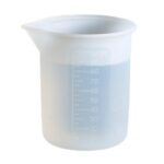 100ML Silicone Measuring Cup DIY Jewelry Making Tools Mixed Measure Accessories X6HE – side view