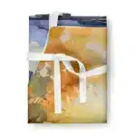 TD Watercolor Birds Design Cooking Tools-Elegant Apron for Kitchen Use – close-up detail