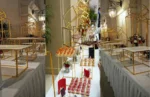 10 -18PCS Gold Shiny Metal Cake Snack Stand With Acrylic Plate Buffet Banquet Decor Wedding Floral Dessert Table Display Holder - Image 16