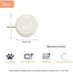 Ceramics Sauce Dish Cat Relief Seasoning Dish Mini Side Bowl soy sauce dishes dinnerware Meow Porcelain(Set of 4) – in a