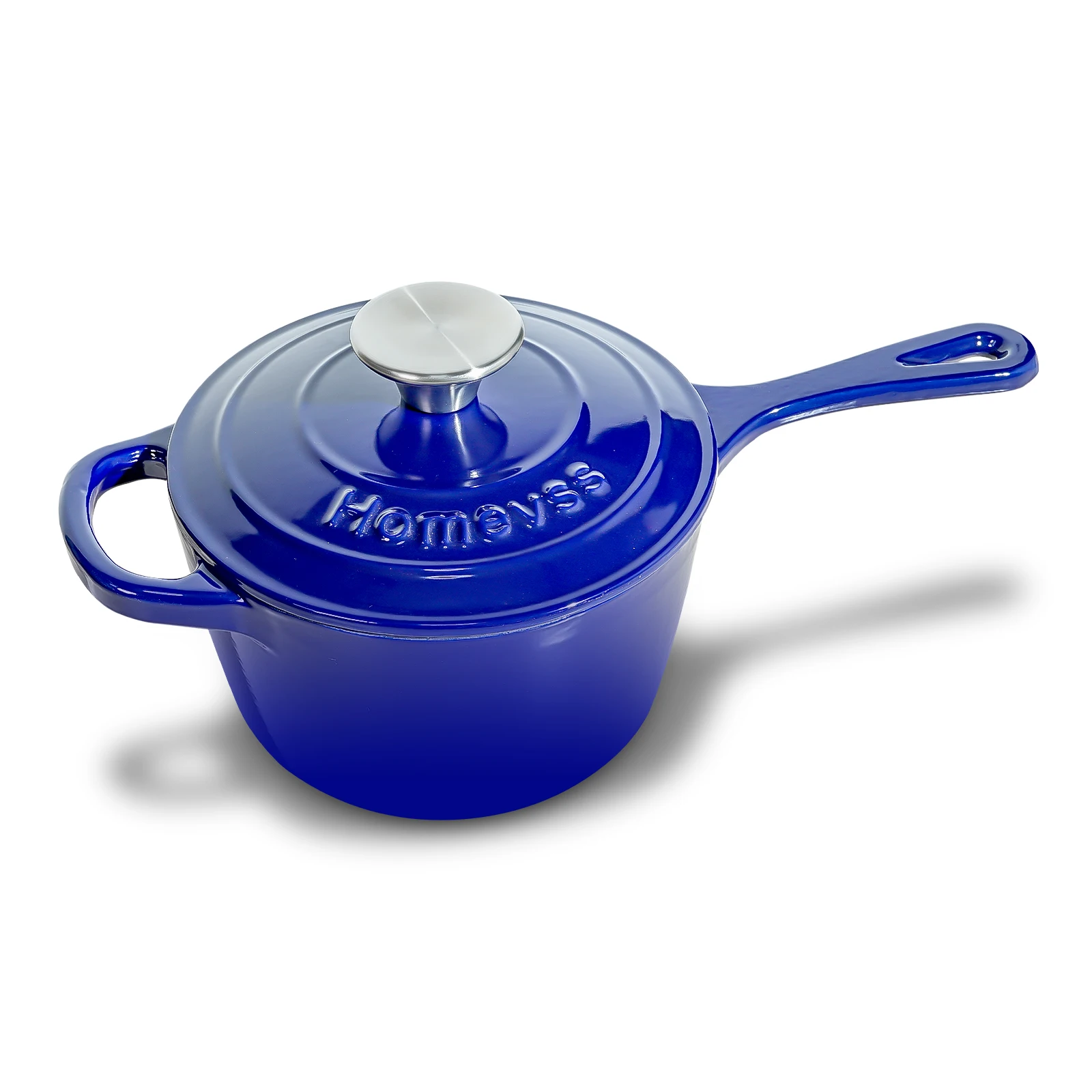 Hf375a68fa8d5430ca5dd41bd64dee523t.webp 1.75QT Best-selling Household Cast Iron Enamel Pots Ceramic Non-stick Pans Multi-functional Stew Pots Flat-bottom Pans - Image 1