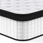 Goldoma 12-inch twin hybrid mattress with pocket springs and CertiPUR-US memory foam – medium firm sleep surface