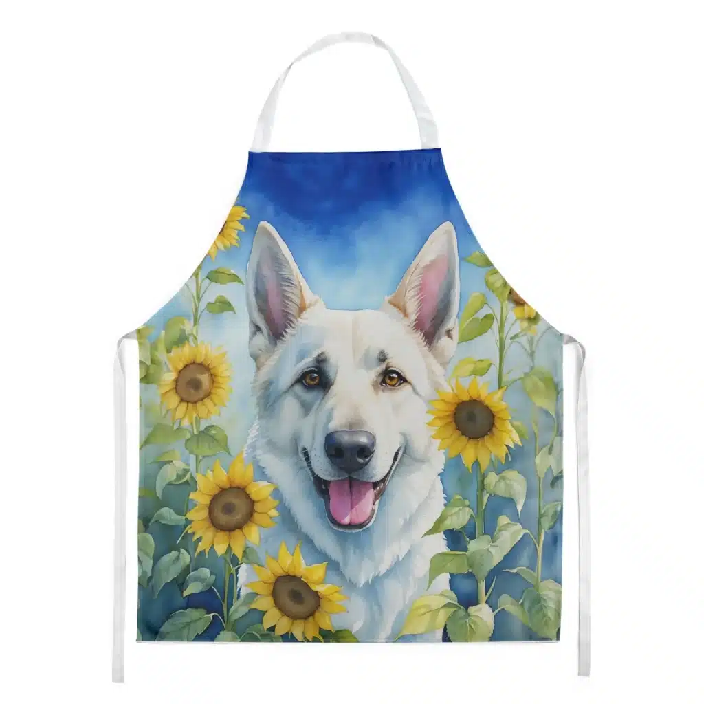 TD in Sunflowers Design Cooking Tools Elegant Apron