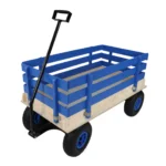 Fresh household trolley in white, shown from the front on a clean tile floor, ready for toy storage.