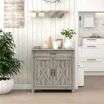 Kitchen Sideboard Storage Cabinet Coffee Bar - Image 6
