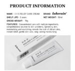 345 Face Relief Cream Comprehensively Repair Sensitive Skin Anti-sugar and antioxidant Brighten Moisturizer Fade Acne Mark
