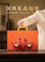 Chinese Red Tang Dynasty Horse Statue - Success Ceramic Horse Figurine, Office Desk Decor, Feng Shui Wealth Ornament – top